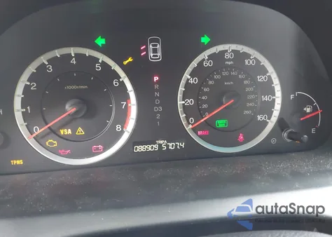 2008 Honda Accord 3.5 Ex-L из США, поврежденный, VIN 1HGCP36878A015190